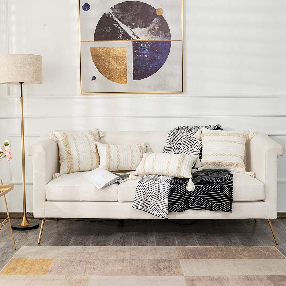 Lumbar Decorative Boho Throw Pillow CoverFarmhouse Cute Pillowcase Minimalist - Image 6