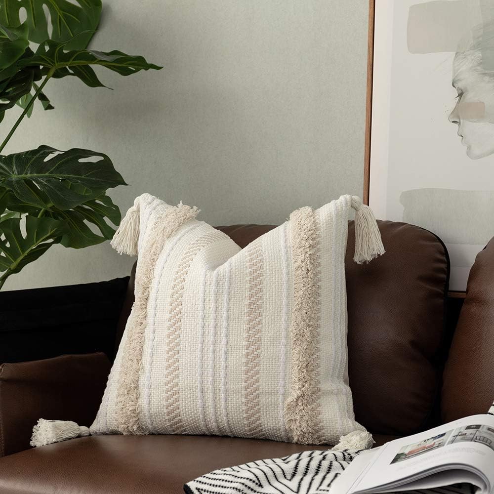Lumbar Decorative Boho Throw Pillow CoverFarmhouse Cute Pillowcase Minimalist - Image 10