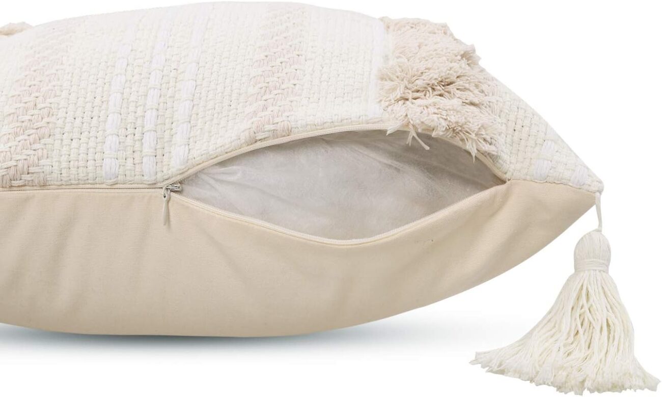 Lumbar Decorative Boho Throw Pillow CoverFarmhouse Cute Pillowcase Minimalist - Image 9