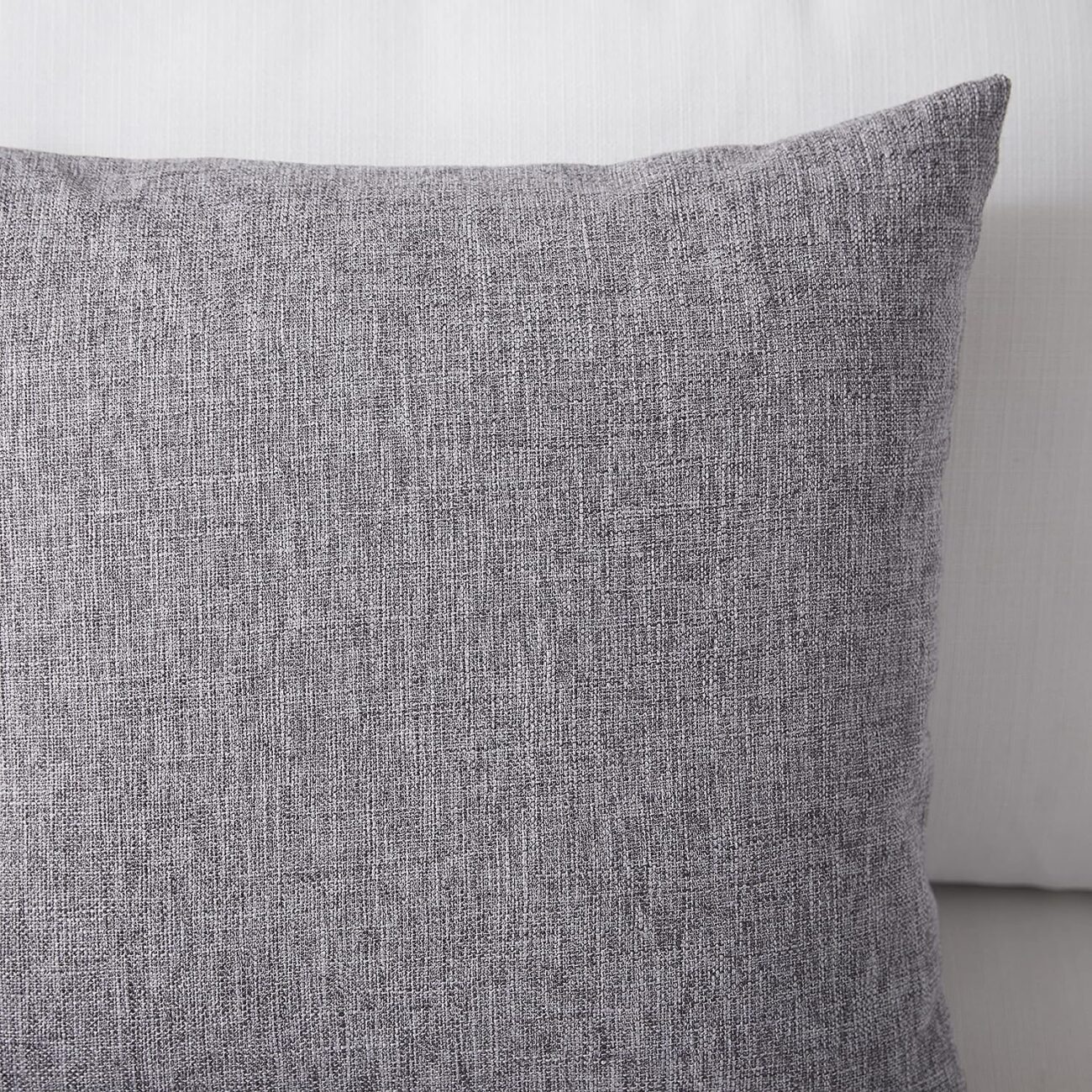 Set of 2 Pillow Covers 18 x 18 Inch Farmhouse Boho Decorative Throw Pillow Covers Linen Cushion Covers - Image 30