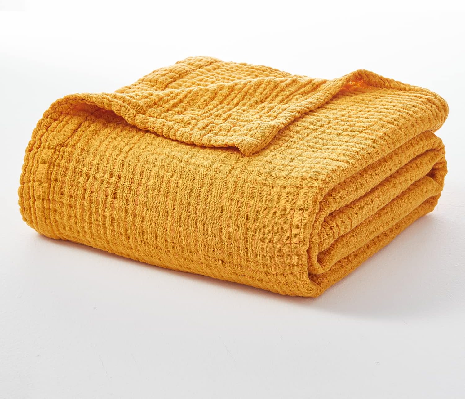 Cotton Blanket Soft Muslin Throw Blanket for Couch Bed 4 & 6 Layers Breathable - Image 46