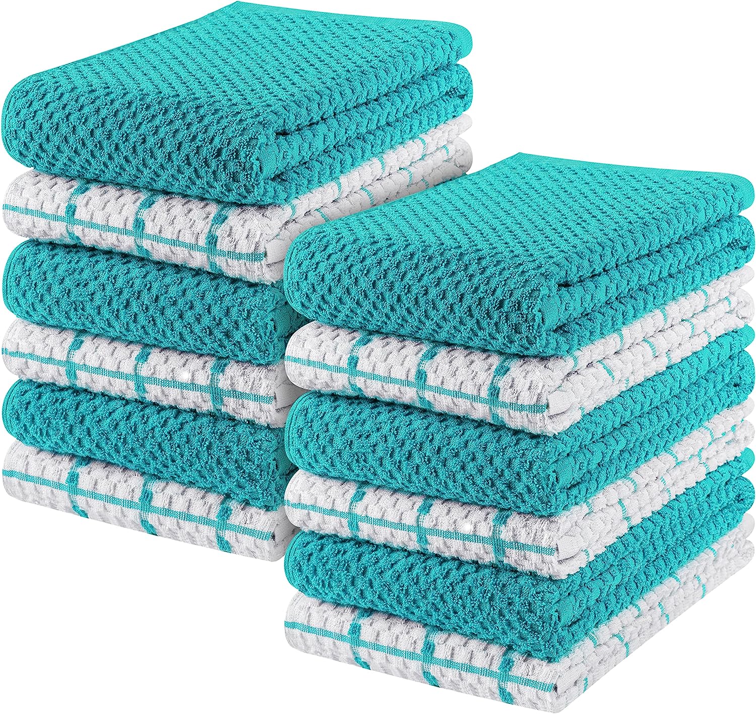 Kitchen Towels set 15 x 25 Inches, 100% Ring Spun Cotton Super Soft Tea Towels and Bar Towels - Image 31