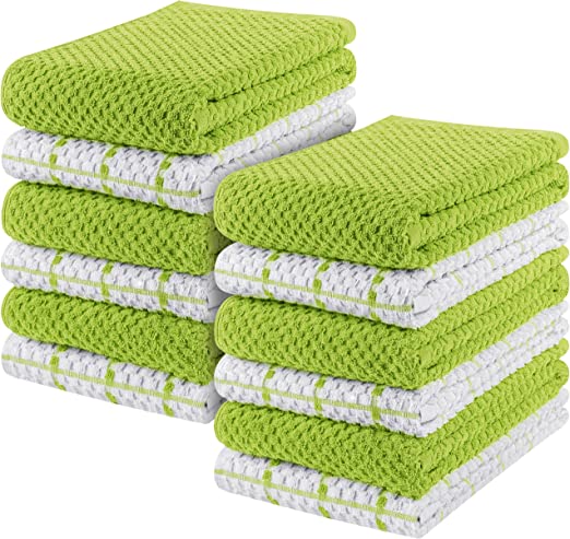 Kitchen Towels set 15 x 25 Inches, 100% Ring Spun Cotton Super Soft Tea Towels and Bar Towels - Image 37