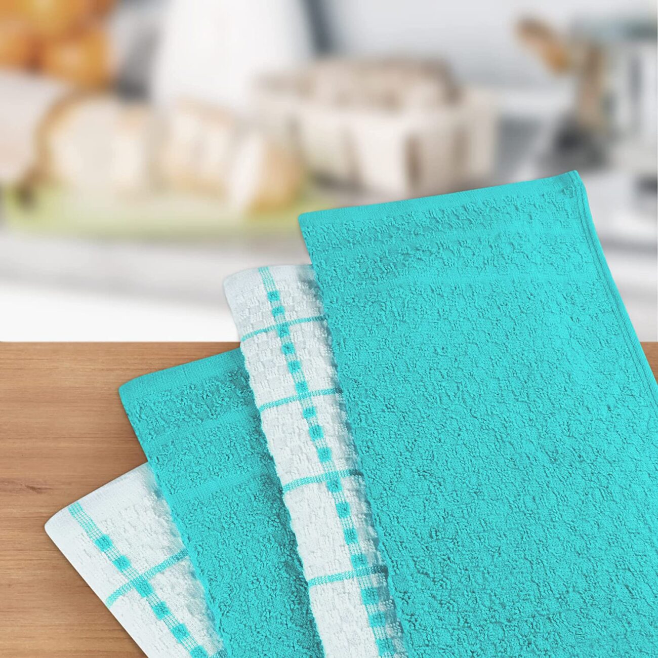 Kitchen Towels set 15 x 25 Inches, 100% Ring Spun Cotton Super Soft Tea Towels and Bar Towels - Image 24