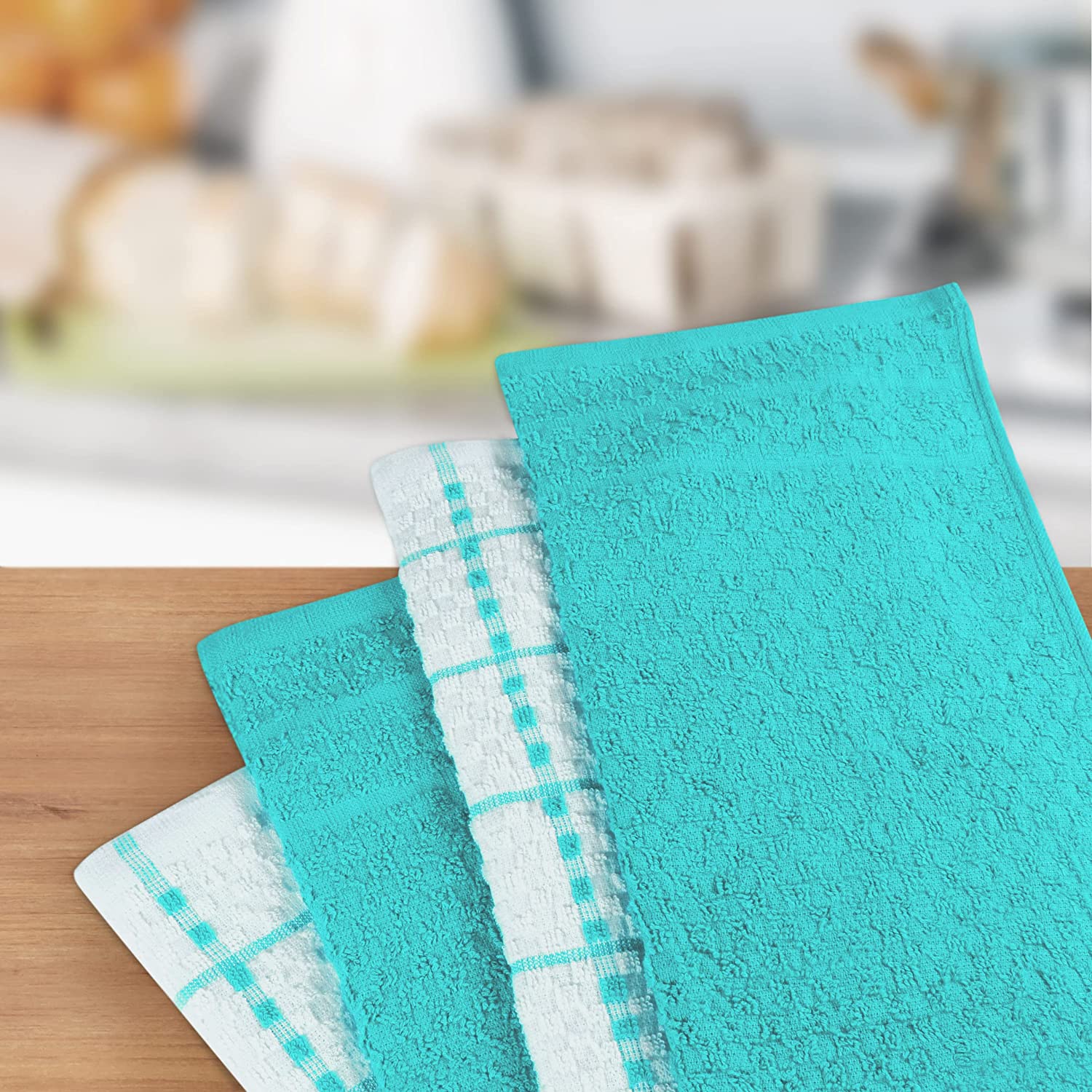 Kitchen Towels set 15 x 25 Inches, 100% Ring Spun Cotton Super Soft Tea Towels and Bar Towels - Image 24