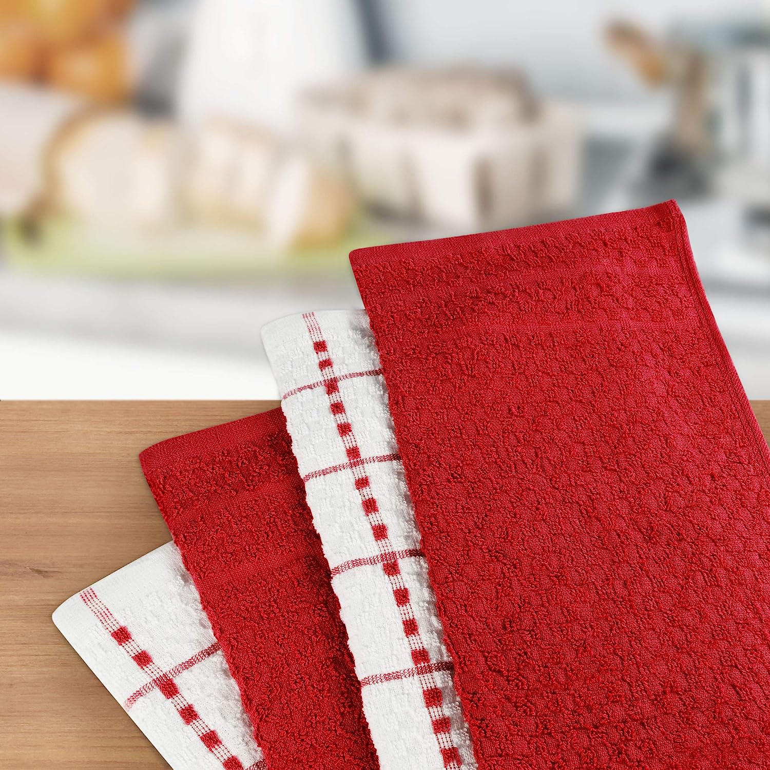 Kitchen Towels set 15 x 25 Inches, 100% Ring Spun Cotton Super Soft Tea Towels and Bar Towels - Image 9
