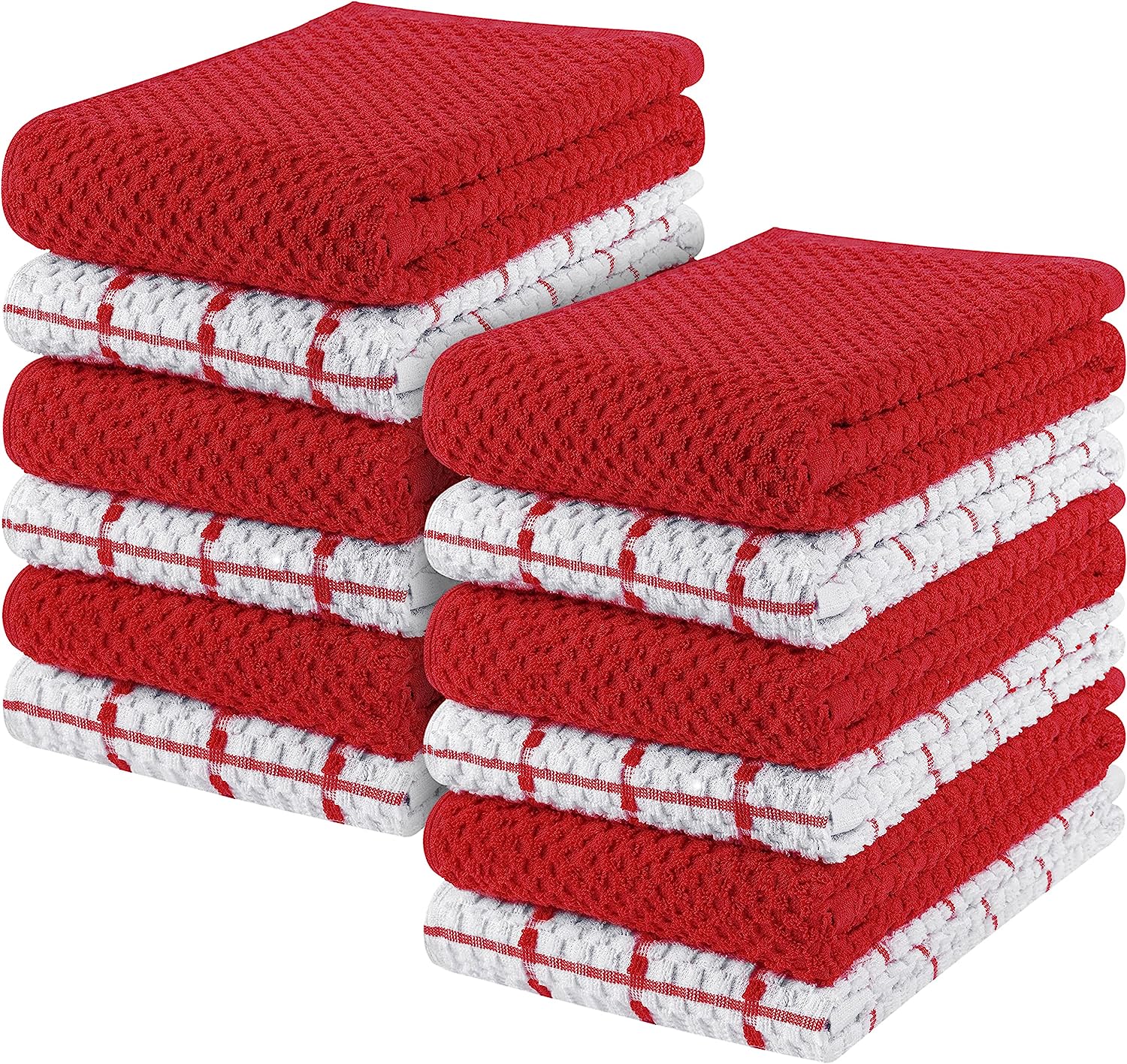 Kitchen Towels set 15 x 25 Inches, 100% Ring Spun Cotton Super Soft Tea Towels and Bar Towels - Image 5