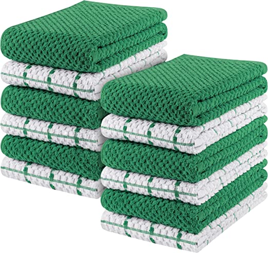 Kitchen Towels set 15 x 25 Inches, 100% Ring Spun Cotton Super Soft Tea Towels and Bar Towels - Image 33