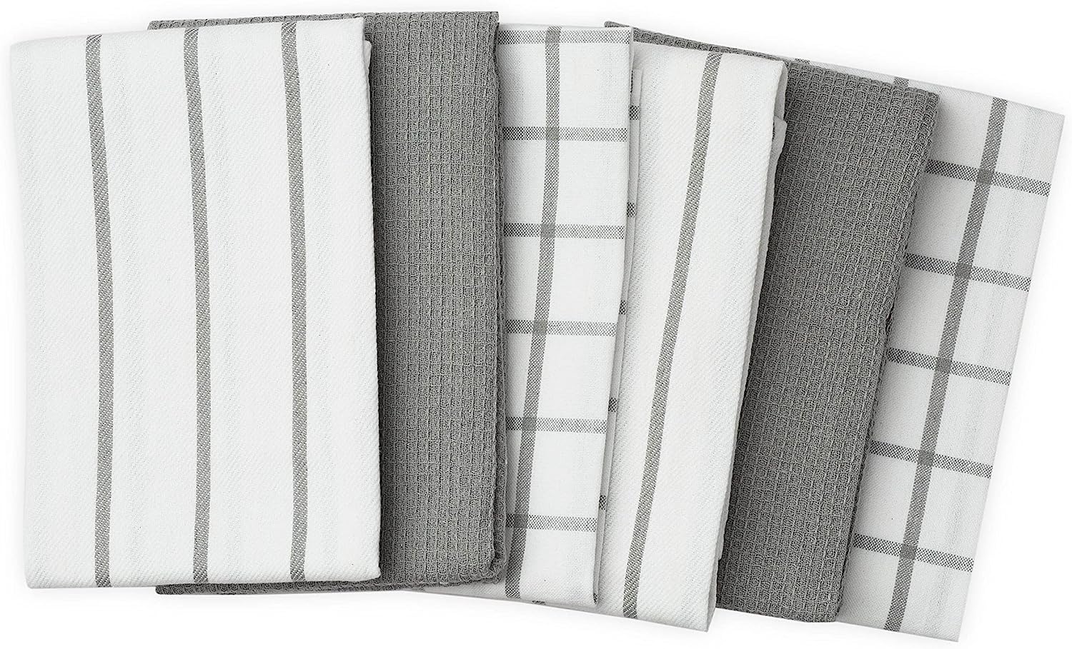 LINEN Kitchen Towels and Dishcloths Set -Cotton Dish Cloths, 18”x 28 - Image 30