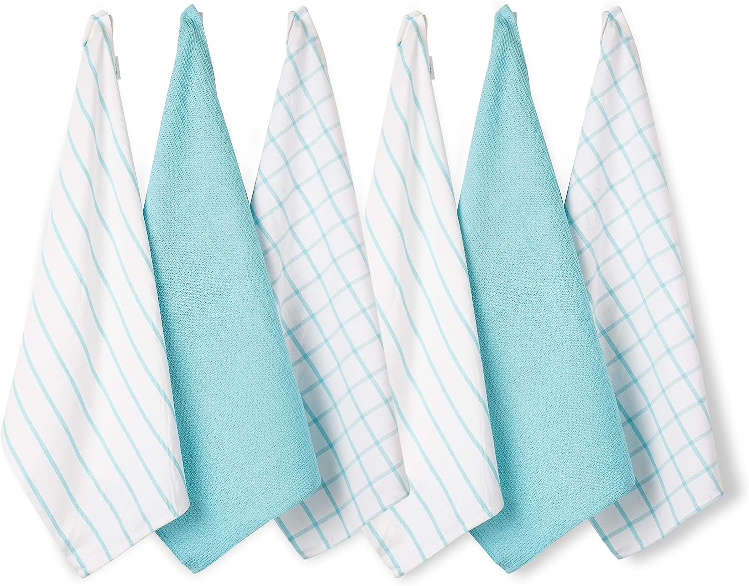 LINEN Kitchen Towels and Dishcloths Set -Cotton Dish Cloths, 18”x 28 - Image 23