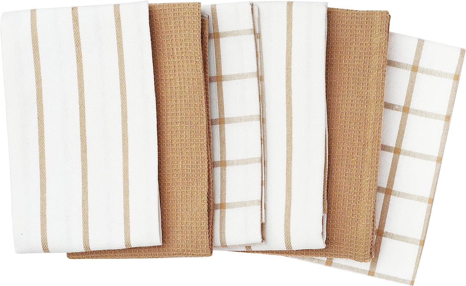 LINEN Kitchen Towels and Dishcloths Set -Cotton Dish Cloths, 18”x 28 - Image 13