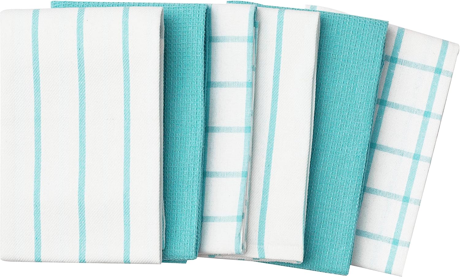 LINEN Kitchen Towels and Dishcloths Set -Cotton Dish Cloths, 18”x 28 - Image 22