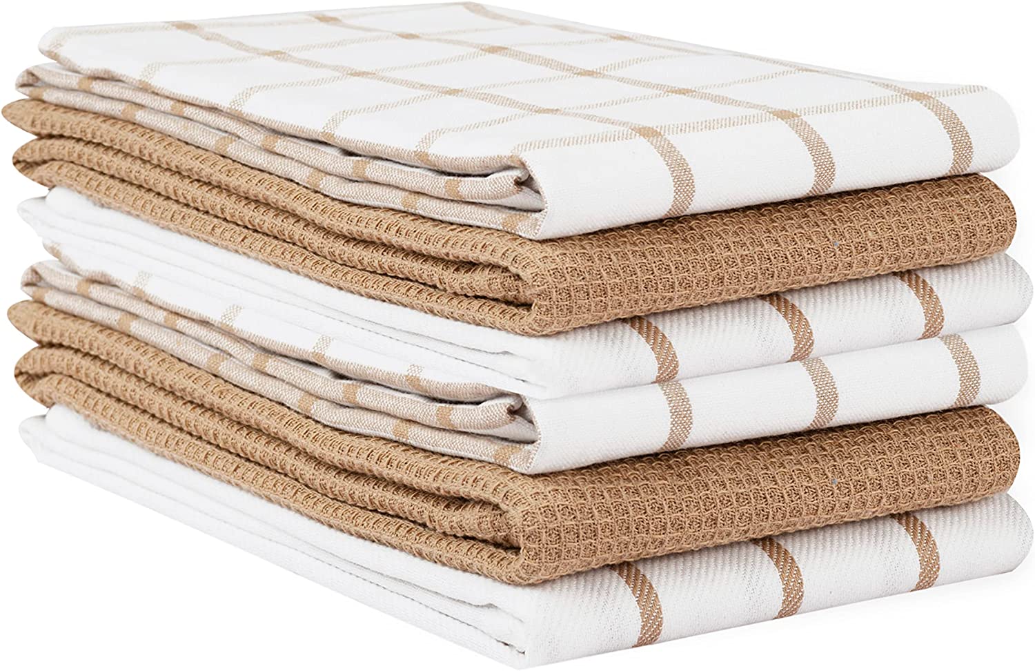 LINEN Kitchen Towels and Dishcloths Set -Cotton Dish Cloths, 18”x 28 - Image 12