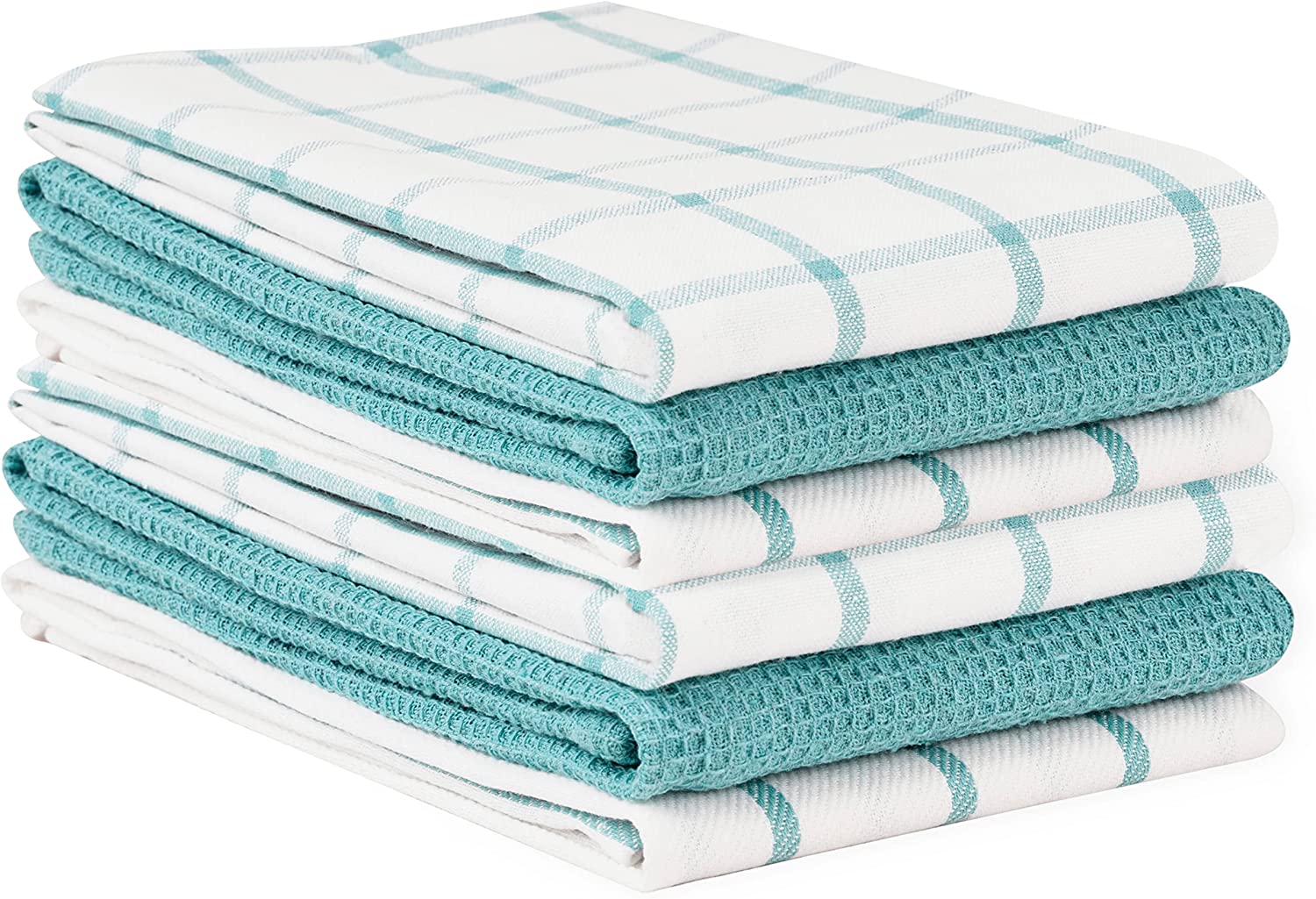 LINEN Kitchen Towels and Dishcloths Set -Cotton Dish Cloths, 18”x 28 - Image 21