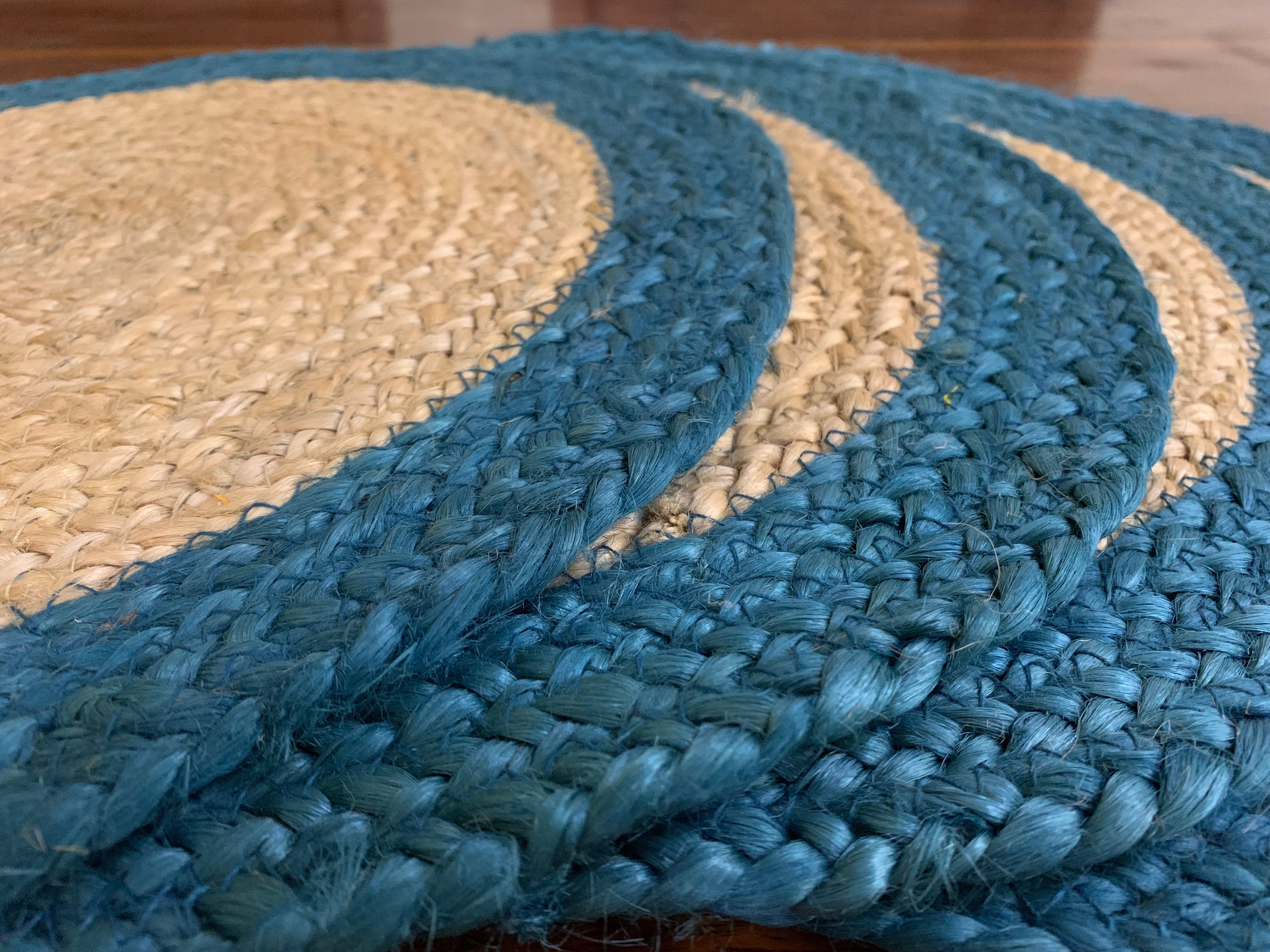 Nature4u 100% Jute Hand Braided Placemat Set of 4 - Image 3