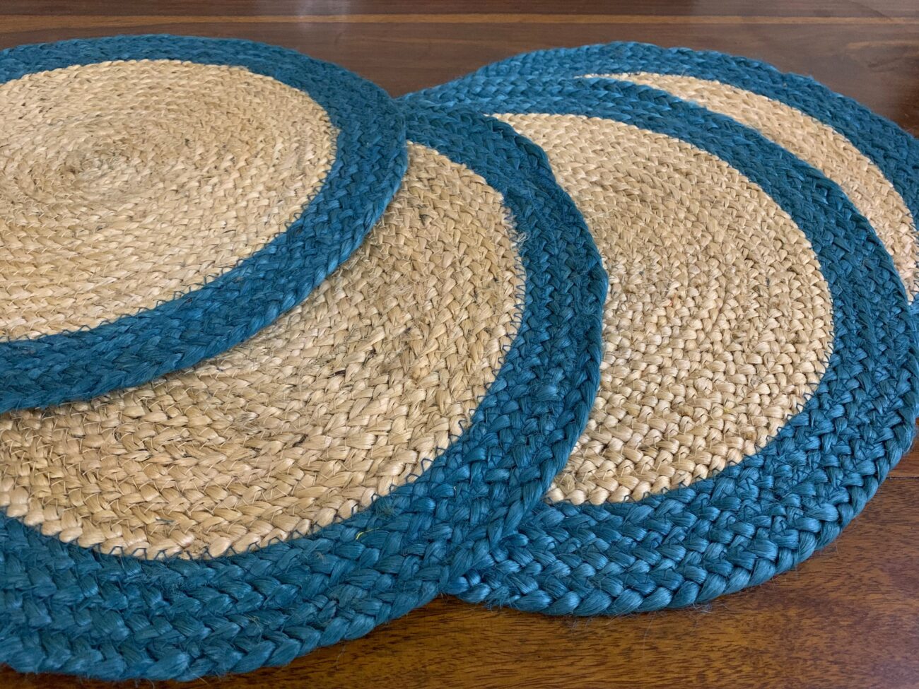 Nature4u 100% Jute Hand Braided Placemat Set of 4 - Image 2