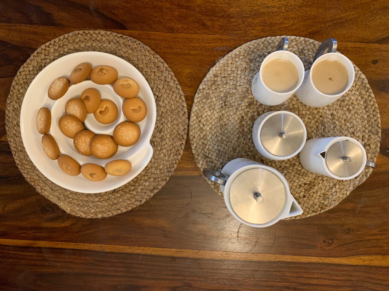 Nature4u 100% Jute Round Woven Braided PLACEMAT (Set of 6) - Image 3