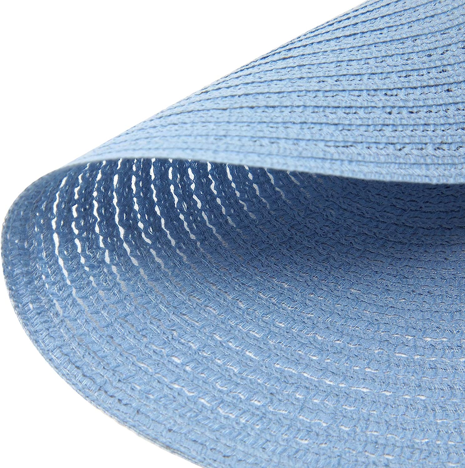 Round Braided Placemats Set Washable 15 inch Round Table Placemat - Image 28